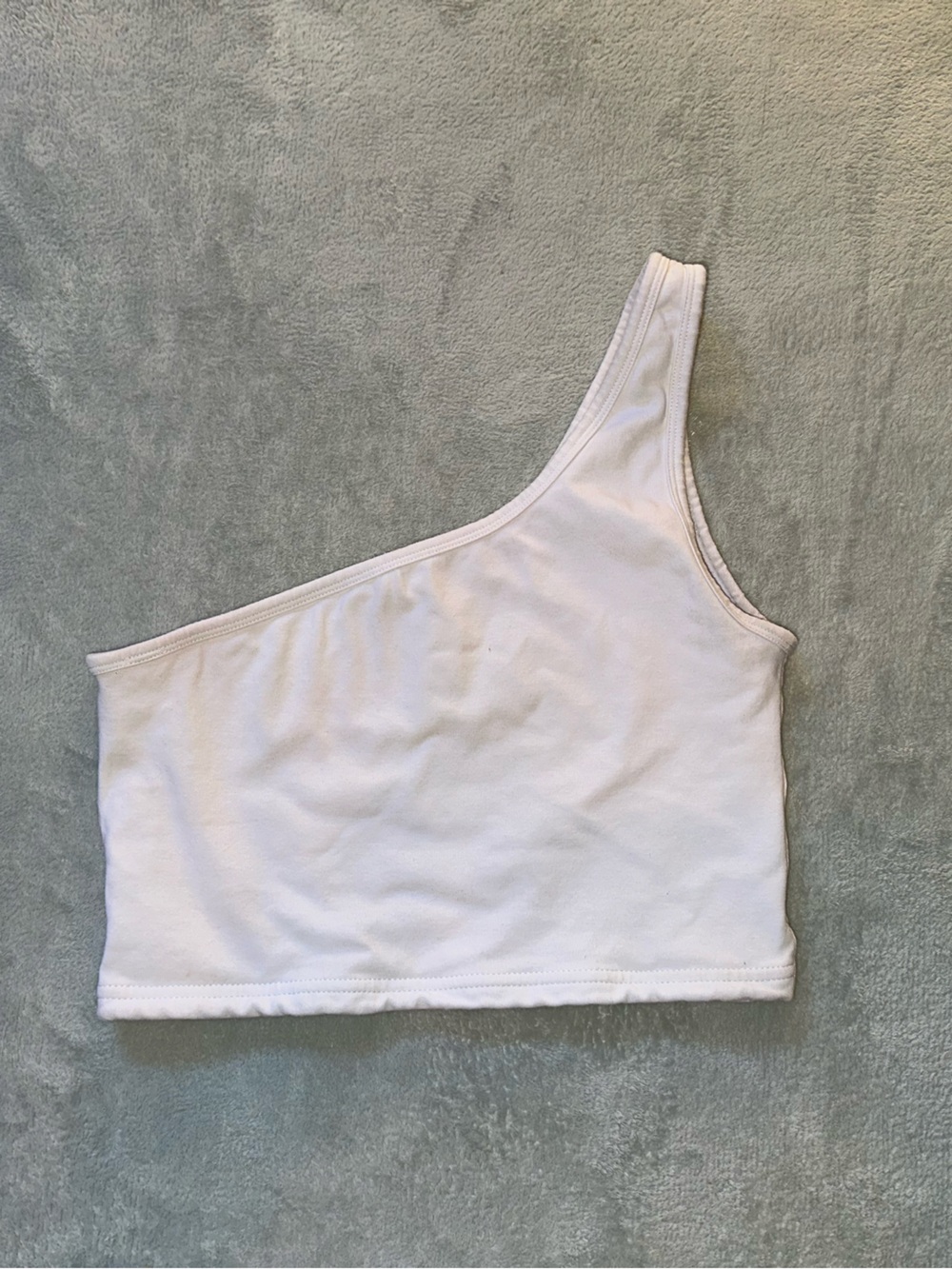 Klassy Network One Shoulder Strap Crop Top